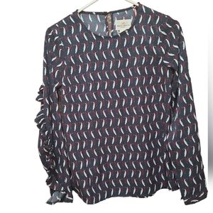 🌻Holly & Whyte  Ruffle long sleeve Blouse